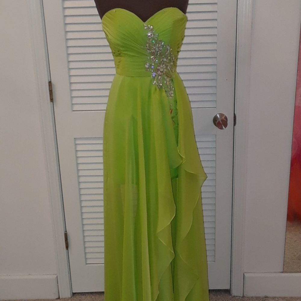 Green prom dress